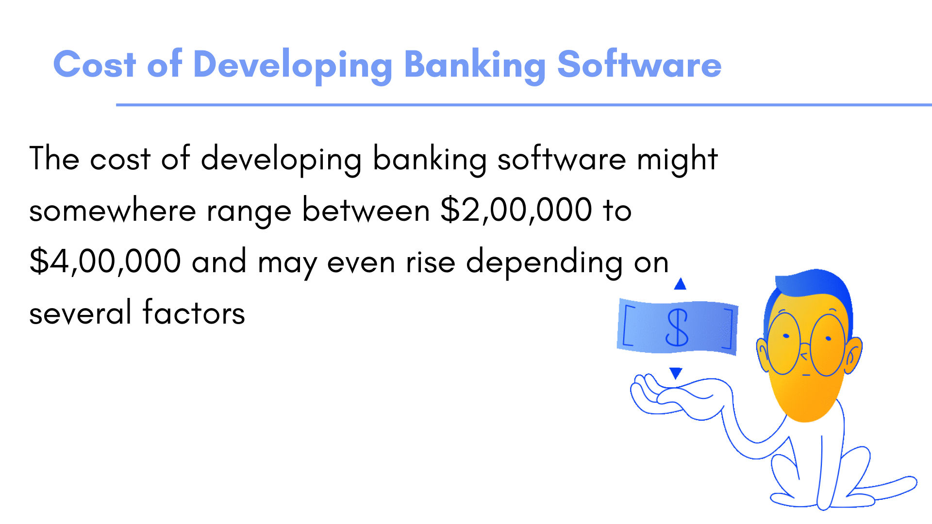 cost to develop a Banking Software Application